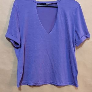 Shein purple blouse size XL